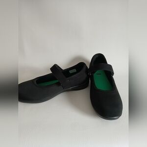 Ortho Feet Black Micro Fabric Mary Jane Comfort Shoes Mary Jane Style Sz9.5XW